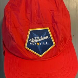 Fjällräven Red Cap with Logo